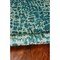 Homeroots 5 ft. 3 in. x 7 ft. 7 in. Teal Polypropylene Outdoor Rug 375200 - alternate 1